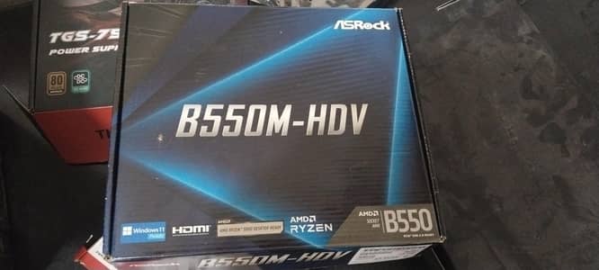 ASROCK B550M HDV motherboard