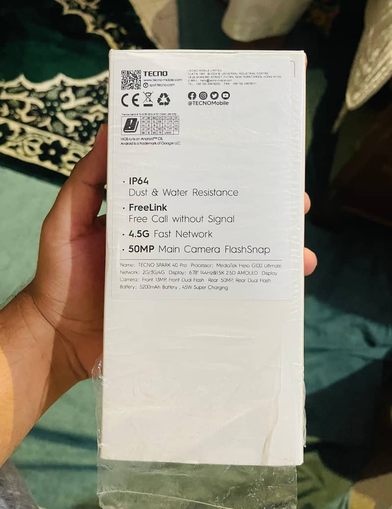 Techno Spark 40 pro 6