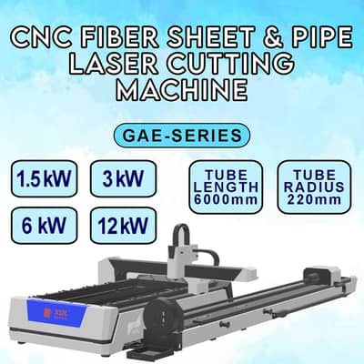 CNC Laser Machine Fiber Laser Cutting Machine X3015GAE Plate & Pipe