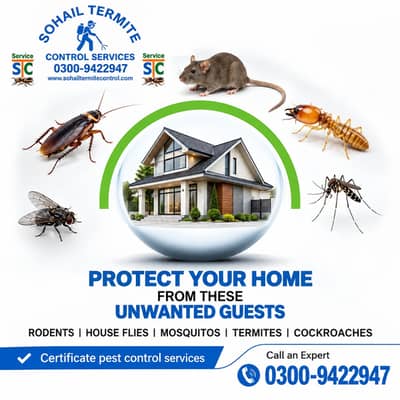 Pest Control, Fumigation Services ,Termite Control Deemak Control