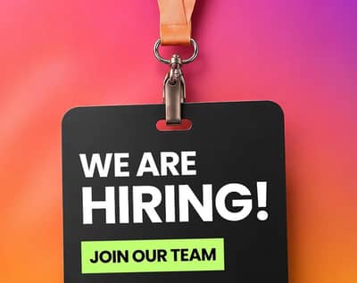 We are Hiring