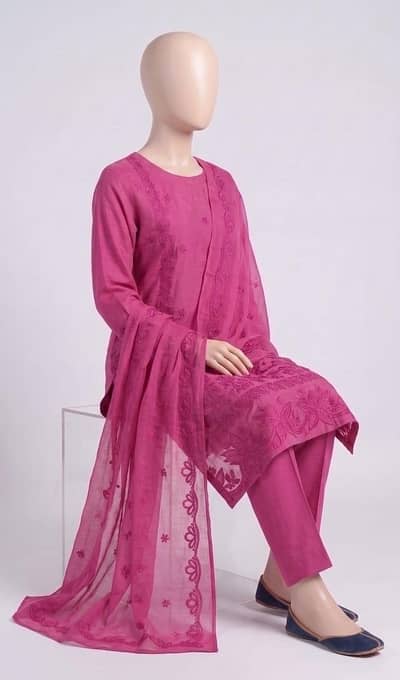 embroidery suits  3 piece  or 2 piece