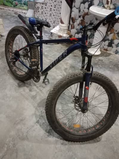 Fat tyer cycle