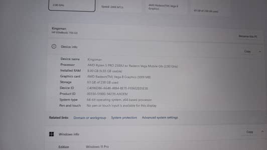 hp elite book 755 G5