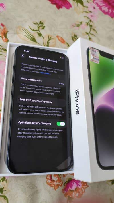 Apple iPhone 14 jv with box