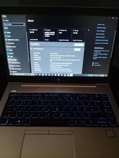 HP EliteBook 840 G5 (i5 8th / 16GB RAM / 512GB NVMe / 2GB AMD Radeon)