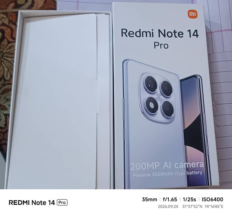 Xiaomi Redmi Note 14 Pro 0