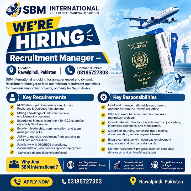 Recruitment Manager 0
