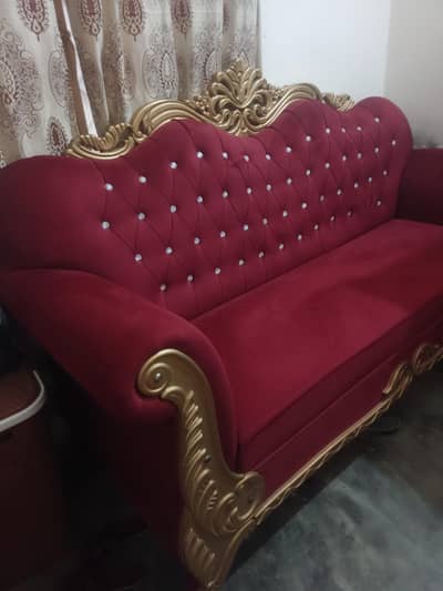 sofa set new like condition reasonable price