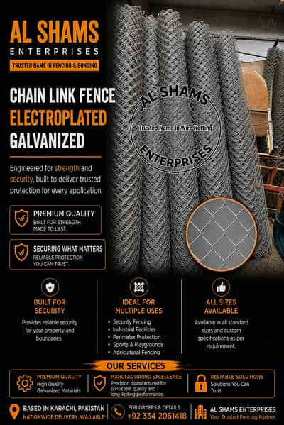 Chain link fence, Barbed Wire,Angle Iron,razor wire,hesco bags, jali