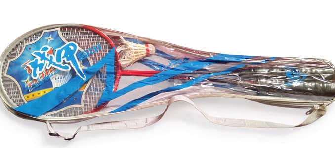 GS-500 Brand New Badminton pair with Bag & Shuttle