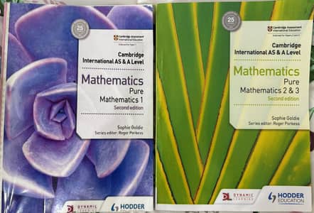 A levels Pure Mathematics Course Books and past papers