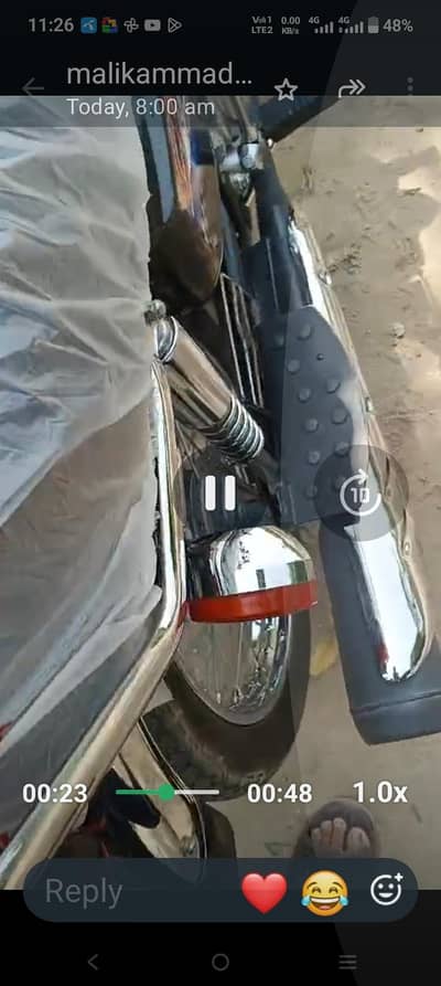 Honda 125 2025 model registration 2026 applied for only 4000km meter