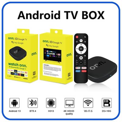 Android16 Smart Home Theater TV Box Netflix Streaming Bluetooth Media