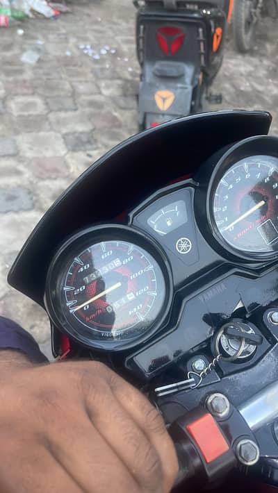 Ybr 2015 model red color
