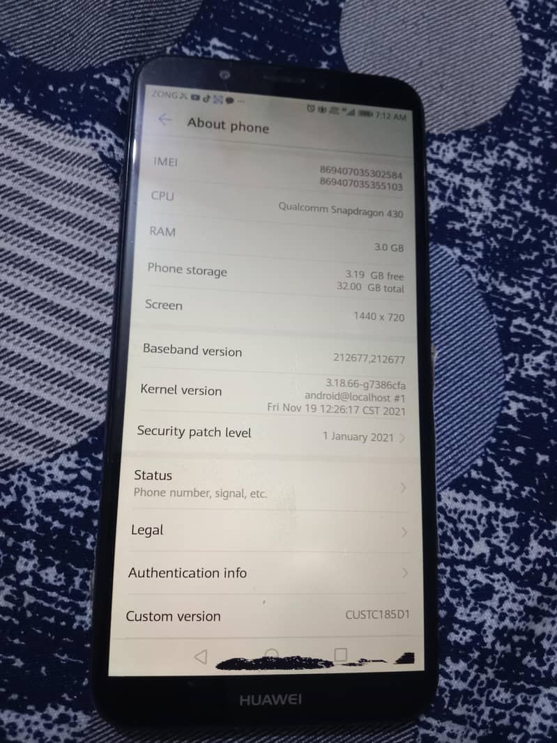 Huawei Y7 2