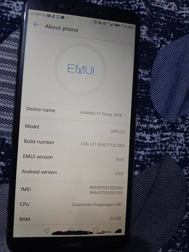 Huawei Y7 3