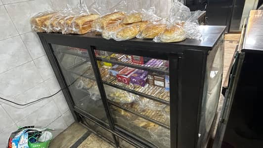 chiller counter, heater counter, food display counter,cash counter