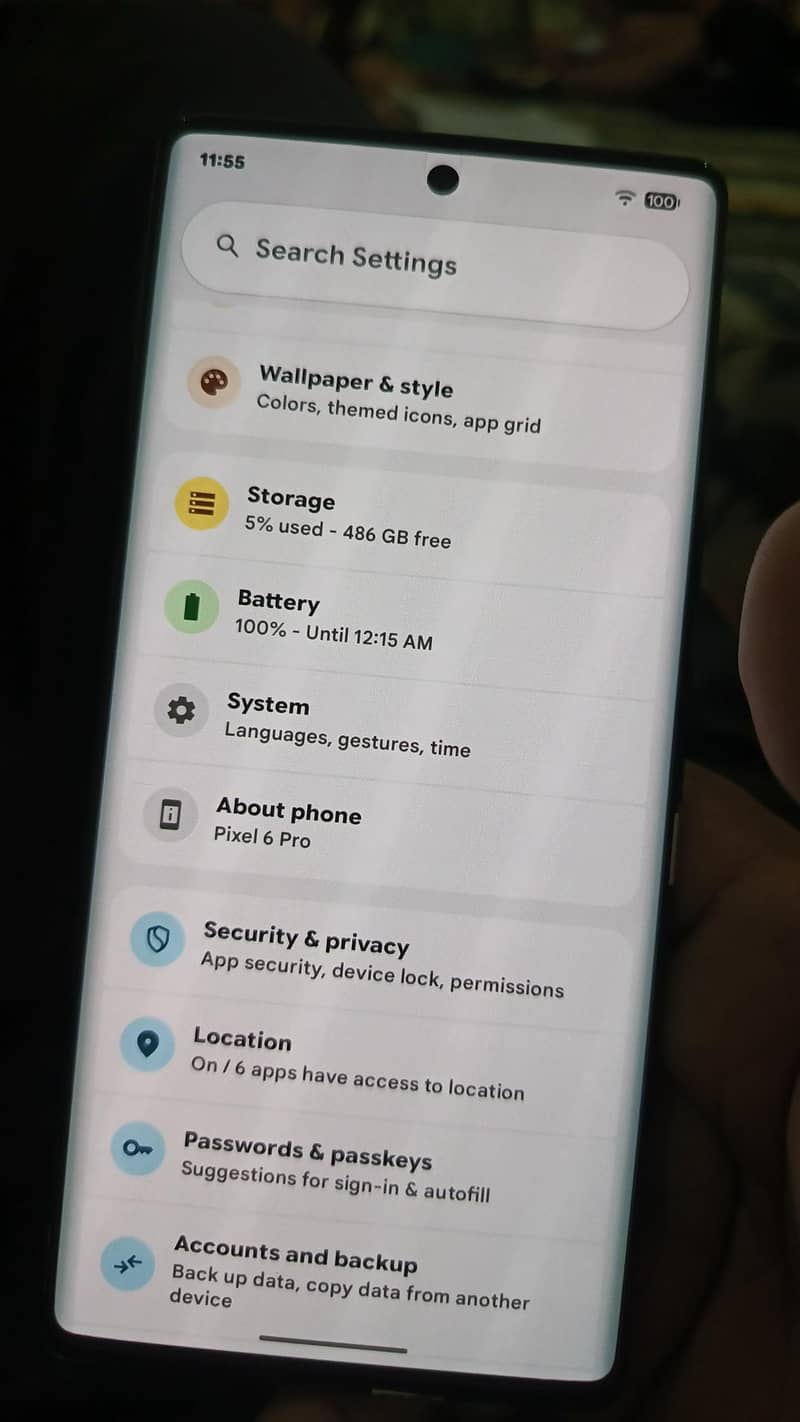 Google Pixel 6 Pro 8