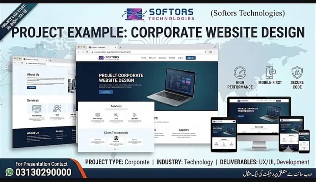 Softors- Website Development 1