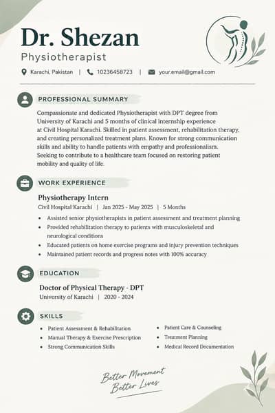 Professional CV / Resume writing services