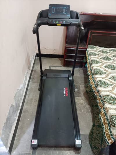 RAW Fitness Treadmill – Motorized Running Machine for Home & Gym