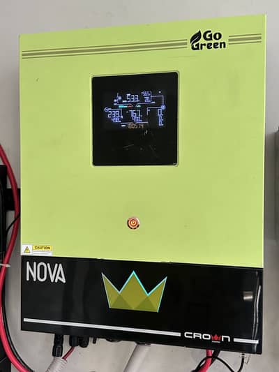 Crown Nova 8.2 kW Hybrid Solar Inverter – Excellent Condition