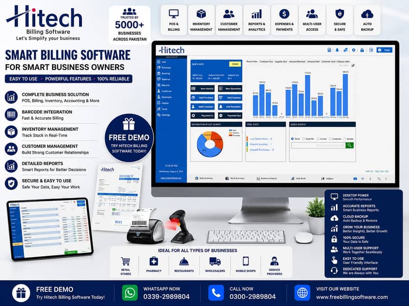 HiTech Billing Software – Complete Business Management Solution 5