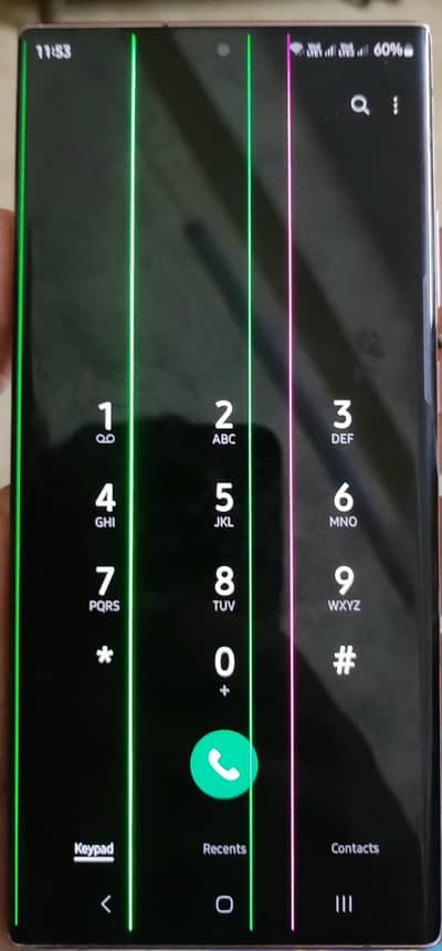 Samsung Mobile Note 20 Ultra only panel with frame