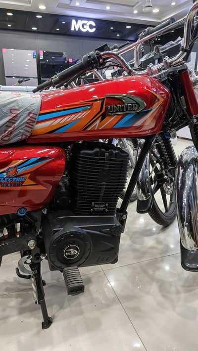 United 70cc and electric bikes available