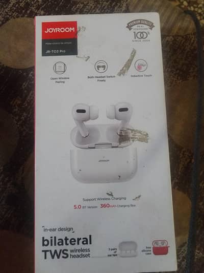 Joyroom JR-T03S Pro TWS Wireless Earbuds – Original Box