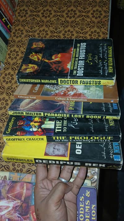 MA English books