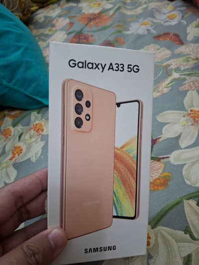 Samsung Galaxy A33 5G (6GB/128GB) - PTA Approved - Box Included