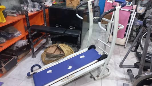 Imported manual treadmill meter twister Exercise running machine walk