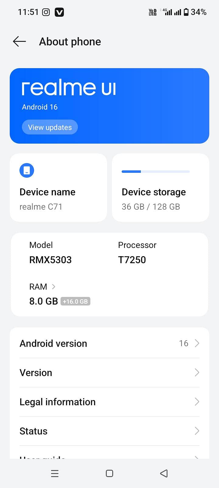 Realme C71 3