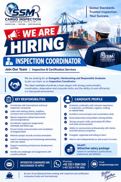 INSPECTION COORDINATOR