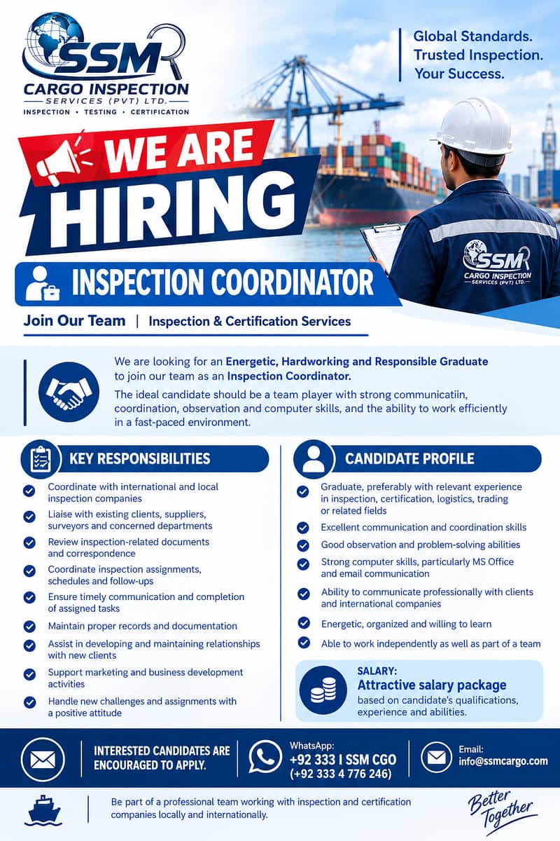 INSPECTION COORDINATOR 0