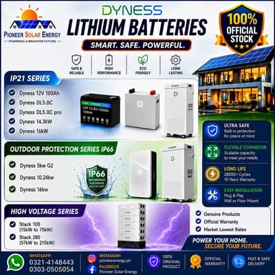 DYNESS Next-Gen Lithium Battery