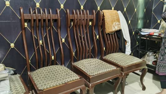 6 chairs used