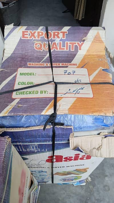 Asia washing machine and Drayer