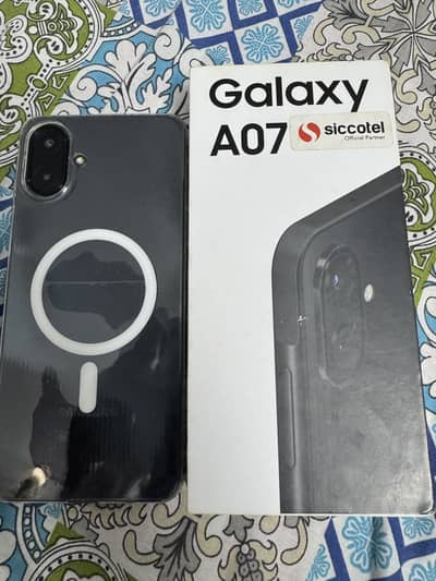 Samsung A07 with A4 Classic Watch