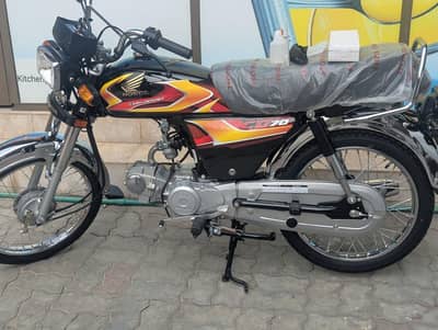 Honda 70cc new bike.