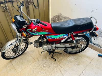 Honda CD70 2018Model Total Geniun