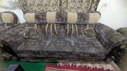Used 6-Seater Sofa Set for Sale