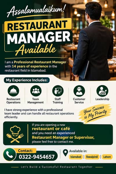 restaurant manager