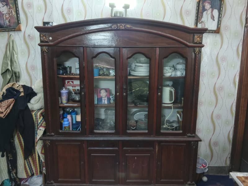 Double bed side table showkess dressing 3