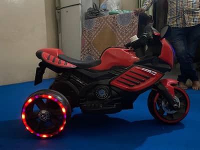 Chargable sport bike for kids