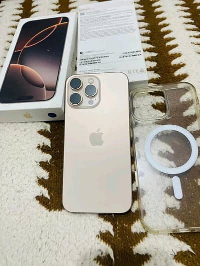 Apple iPhone 16 Pro Max jv desert titanium