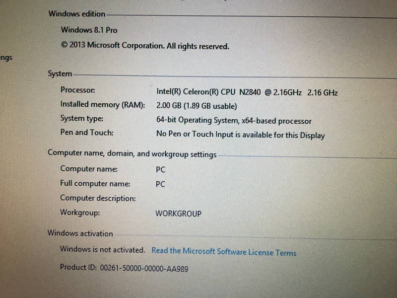 Hp laptop 1