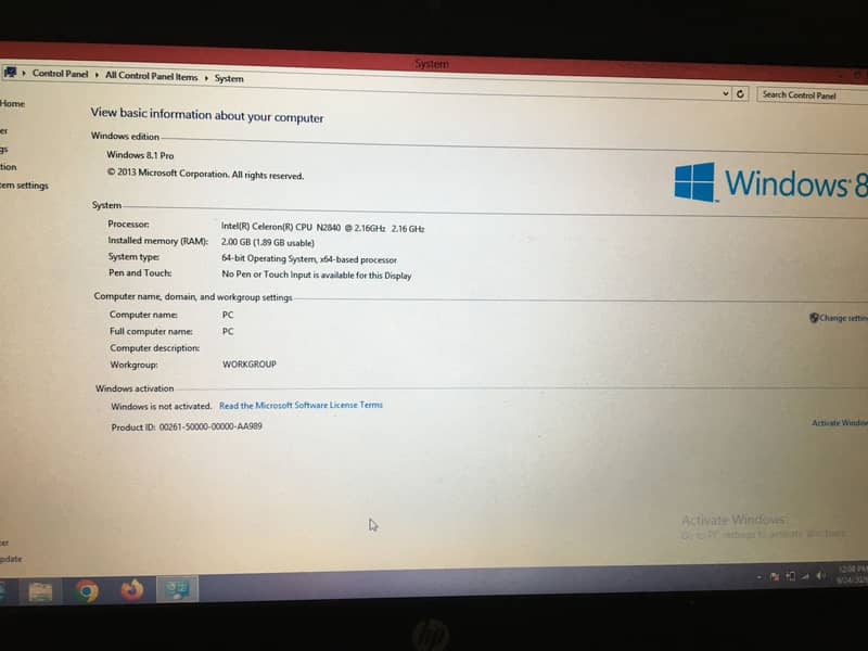 Hp laptop 3